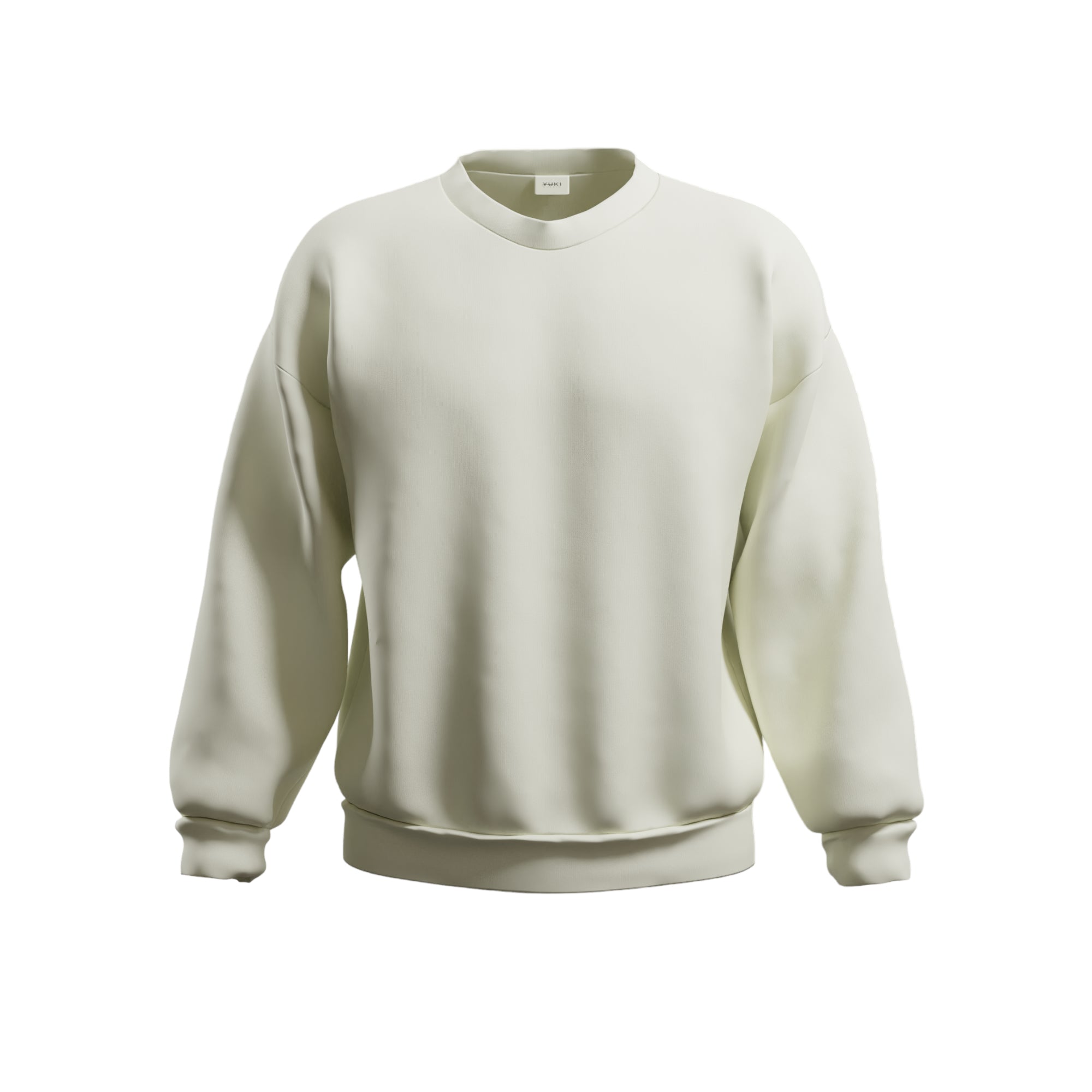 Y2 SWEATER - UPSTREAM (VINTAGE-WHITE EDITION) – Yuki Studio Y2 SWEATER - UPSTREAM (VINTAGE-WHITE EDITION) – Yuki Studio